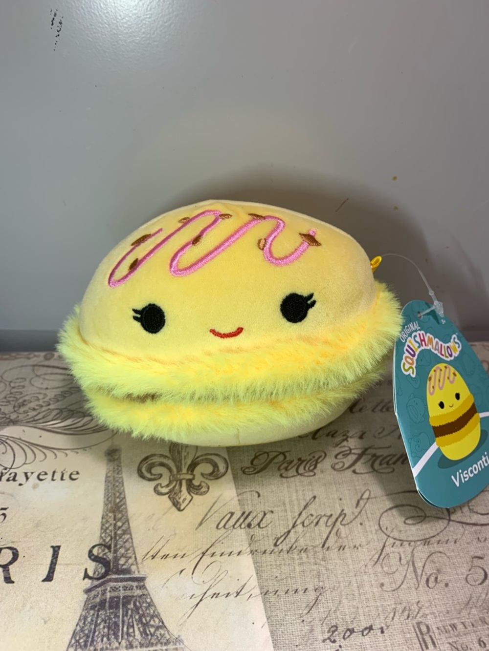 Visconti the Lemon Chocolate Macaroon 5 inch Squishmallow
